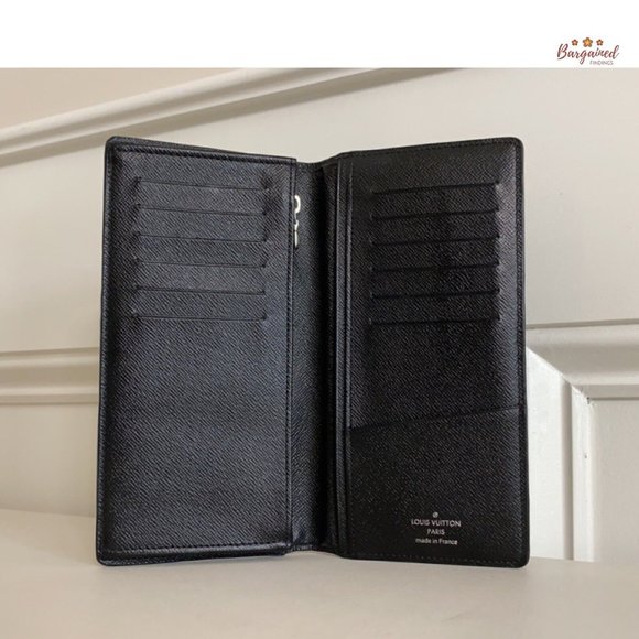 Authentic Louis Vuitton Damier Graphite Coated Canvas Leather Brazza Wallet 2014 - Picture 14 of 14